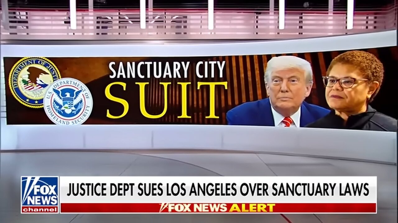DOJ hits LA with lawsuit: ‘There’s a new sheriff in town’