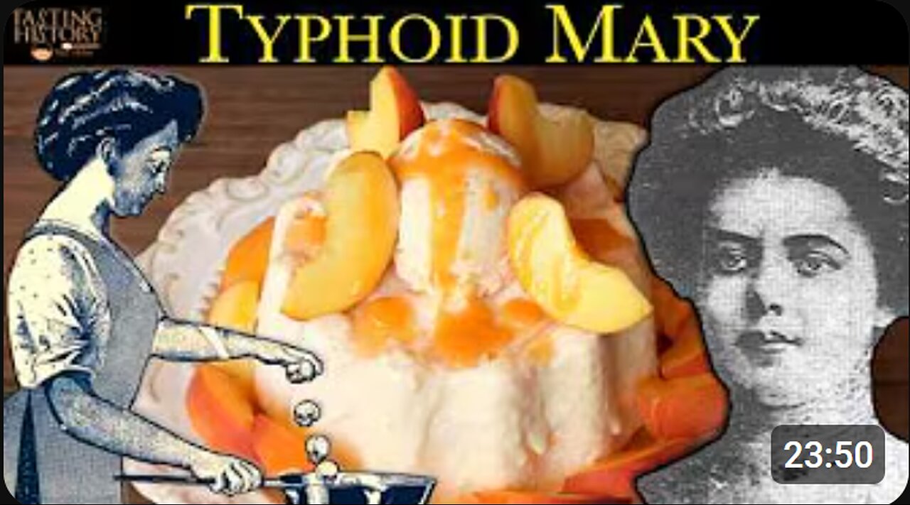 🍑 Typhoid Mary’s Deadly Peach Ice Cream 🥶 | The Dessert That Killed