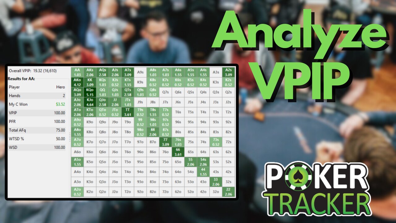 VPIP Explained with Filters | PokerTracker 4 Stat Analysis Series
