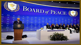 🇺🇸 🕊️ President Trump Hosts a 'Board of Peace' Charter Announcement in Davos, Switzerland