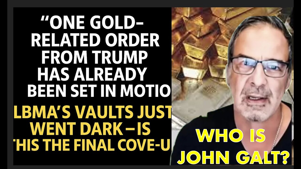 Andy Schectman: LBMA Is Being Bled of Physical Silver in Real Time!. WHO IS JOHN GALT? SGANON
