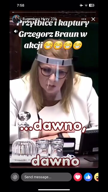 Polish parliament during Covid and Grzegorz Braun