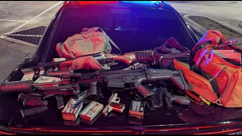 Disturbed Florida man busted with stockpile in car