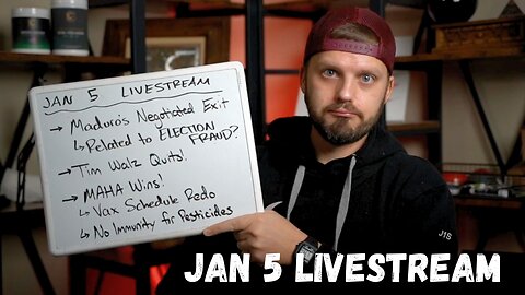 [1.5] Maduro's Negotiated Exit (Related to Election Fraud?), Tim Walz Quits!, HHS Reworks Vax Sched