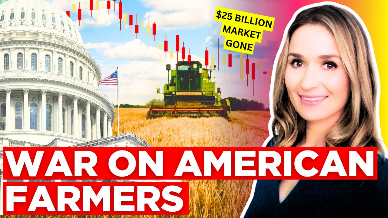 FURIOUS U.S. Farmers Under ATTACK As $12 Billion Chinese Export Market Crashes