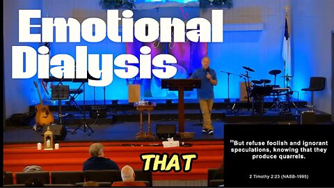 Emotional Dialysis