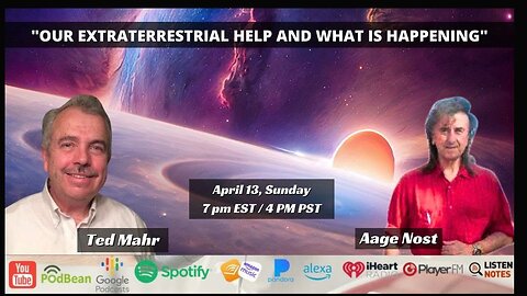 "Our Extraterrestrial Help and What is Happening" with Ted Mahr