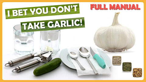 How to take raw garlic (full manual)
