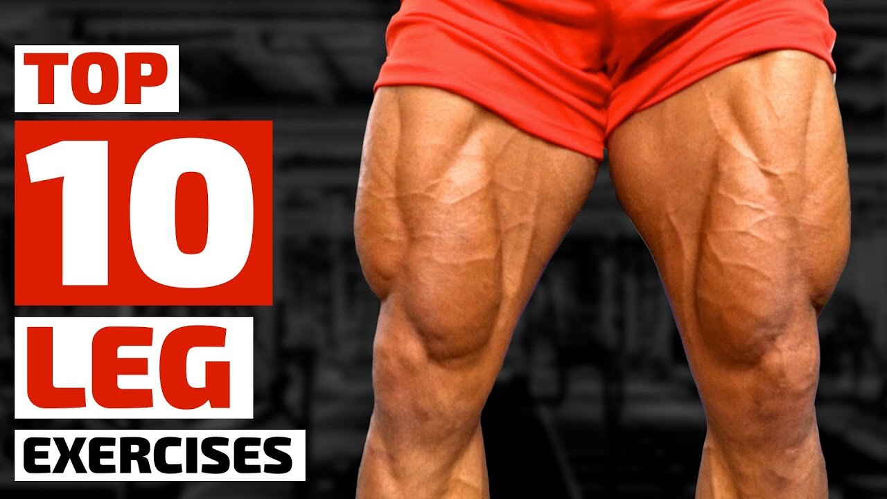 💥Top Trainers Agree, These are the 10 Best Exercises for Building Bigger Legs✅
