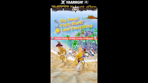 ☠️ YAARRGH! 🌊 Voxel chaos meets pirate madness 🪙 #games #gamer #gamers #gaming #voxels #gameshorts 