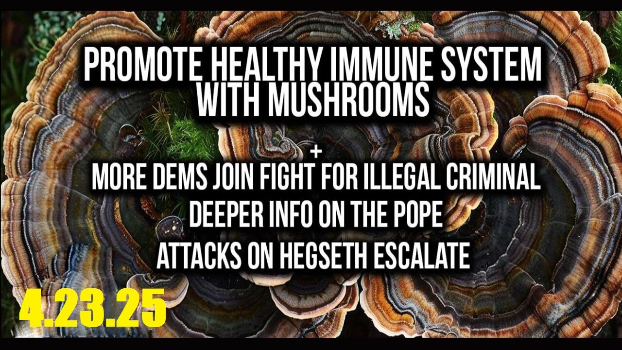 And We Know BOMBSHELL 04.23.25: "DEMS love for Illegals-not America, Hegseth, Pope"