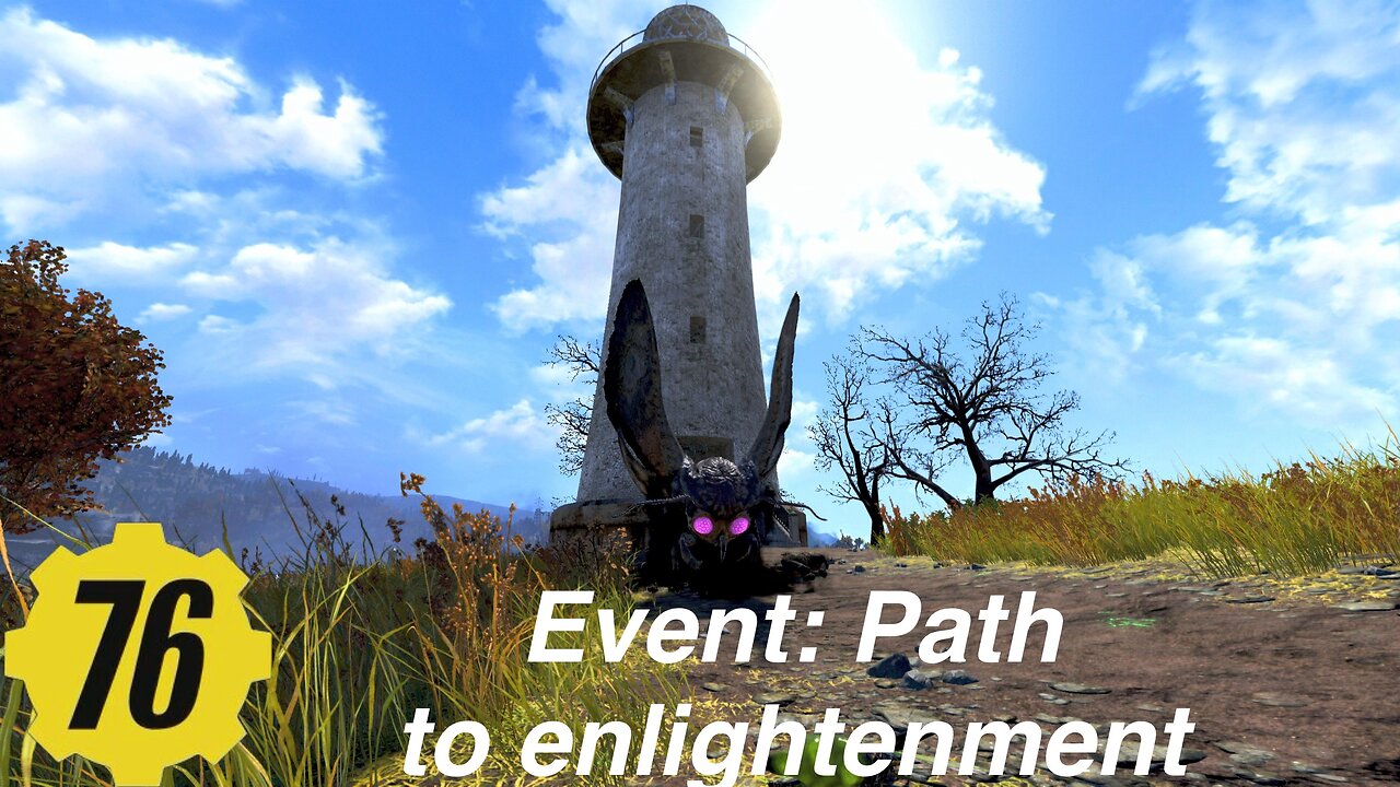 Fallout 76 EVENT: path to enlightenment, solo , summoning the moth man