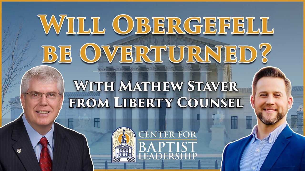 Will Obergefell be Overturned? (ft. Mathew Staver)