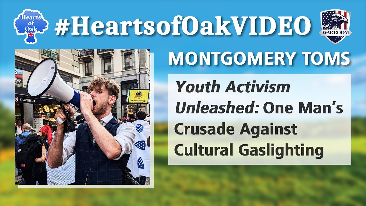 Youth Activism Unleashed: One Man’s Crusade Against Cultural Gaslighting | Montgomery Toms