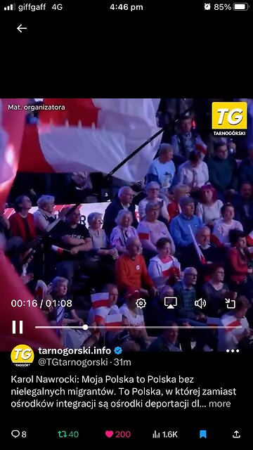 In polish New President of Poland Karol Nawrocki : illigal migration