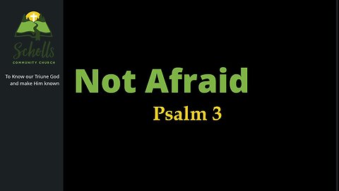 Not Afraid