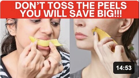Banana PEELS Are Worth Gold And You Should Never Throw Them Out!