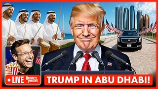 🚨Trump Welcomed Like King to UAE with EPIC Airshow & Camel Motorcade LIVE Right Now, US Secures $3T