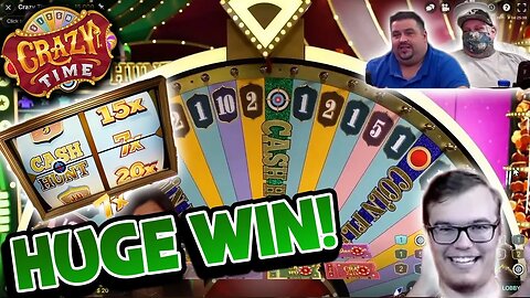 7X CASH HUNT CRAZY TIME WIN SAVES THE DAY!