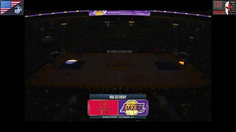 Basket Hoops 2025-2026: Game #2 [Los Angeles Lakers vs. Houston Rockets]