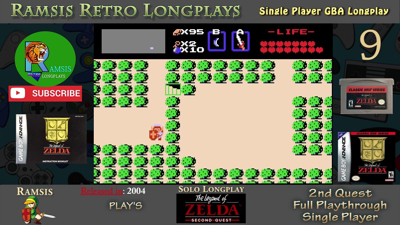 Legend of Zelda - Second Quest (GBA) | Classic NES Edition | Episode #9