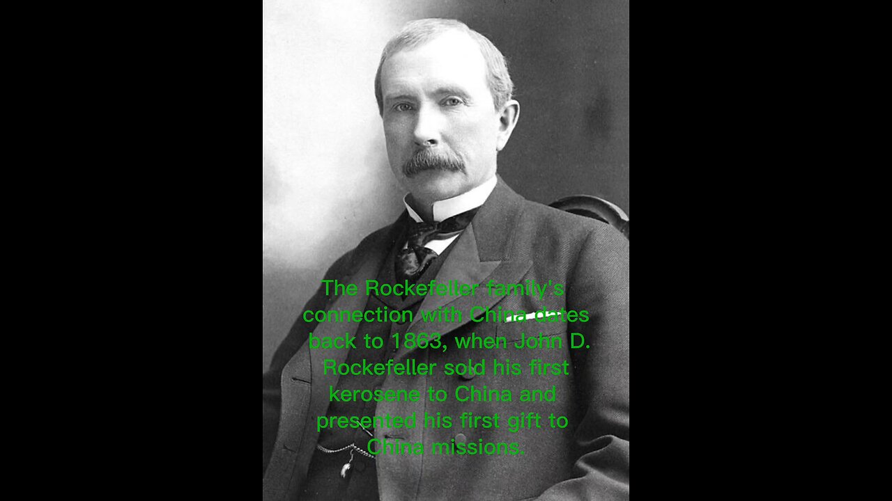 Rockefeller Funded Chinese Medical System