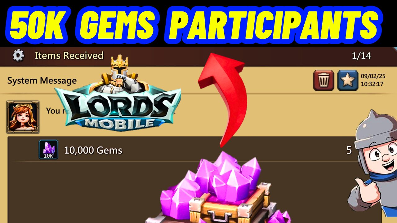 🔥50K Gems Reward! How to Claim in Lords Mobile Creator Turf Season 69 | Full Tutorial