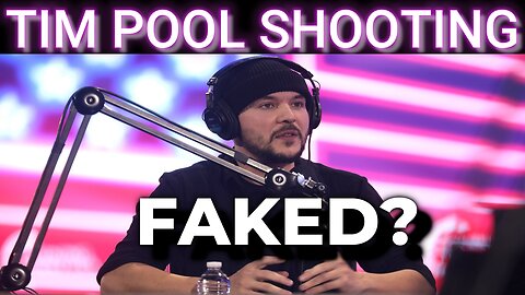 🚨Tim Pool "SHOOTING" Update! - Was this Staged or Real?