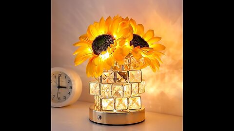 Sunflowers Flower Lamp