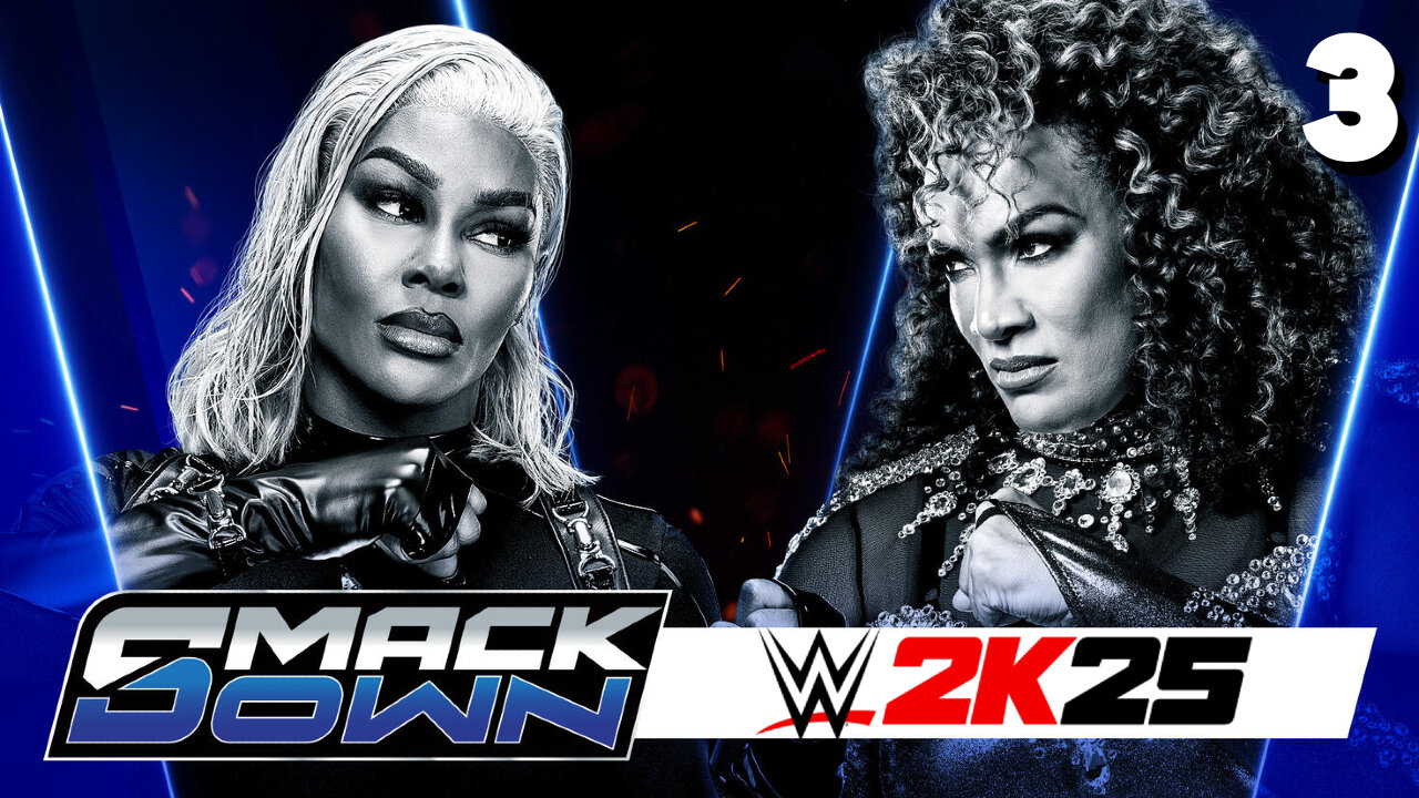 WWE 2K25 Smackdown May 9th 2025 - Match 3: Nia CHEATS her way to the top spot!