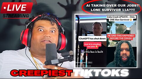 WTF-Unbelievable and Disturbing Tiktok Videos Live Stream with Tedi (pt. 80)