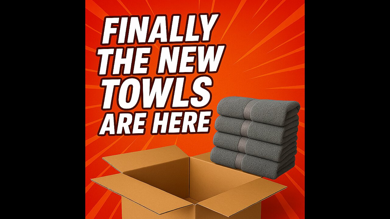 I Finally Got New Towels! (Husky Puppy Attack!) Unboxing & Chaos