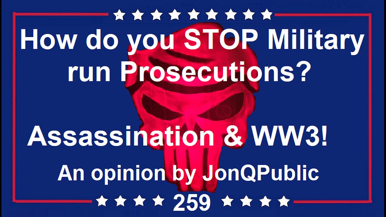 My Opinion on coming events. Sorry for the audio! 259