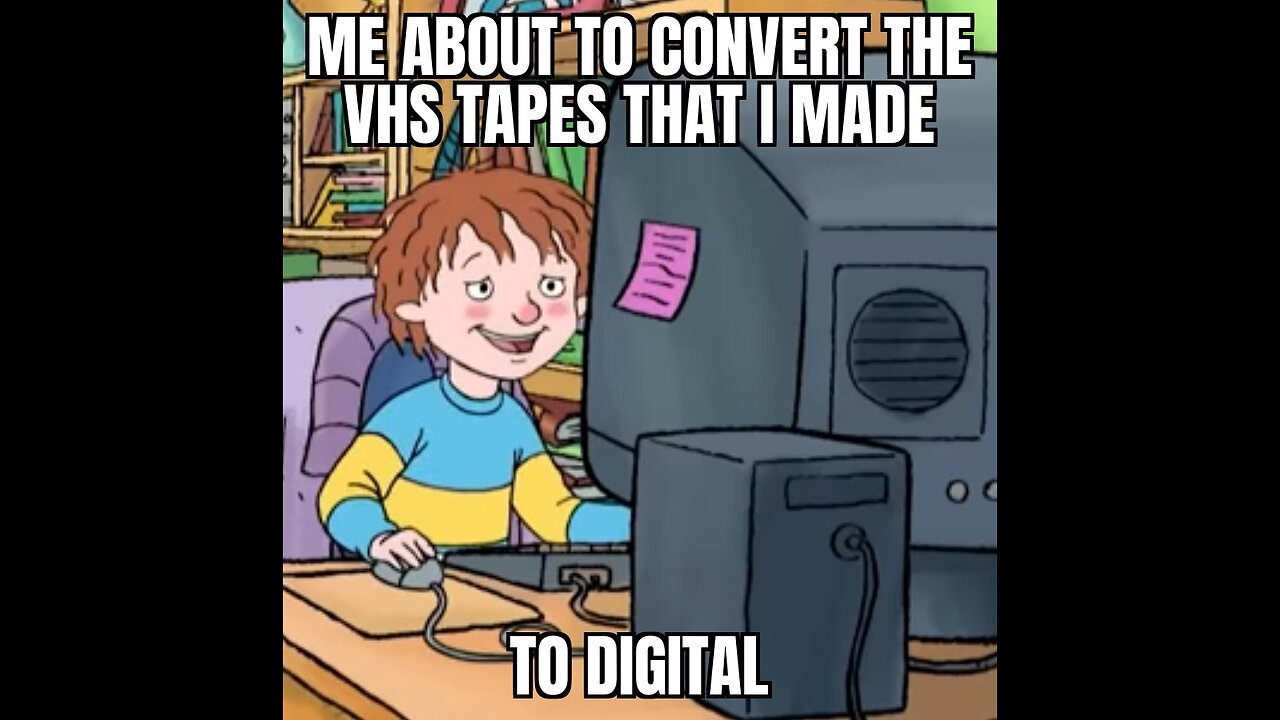 my plans for a VHS to digital converter