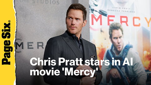 What does Chris Pratt think of AI after starring in new AI action movie 'Mercy?'
