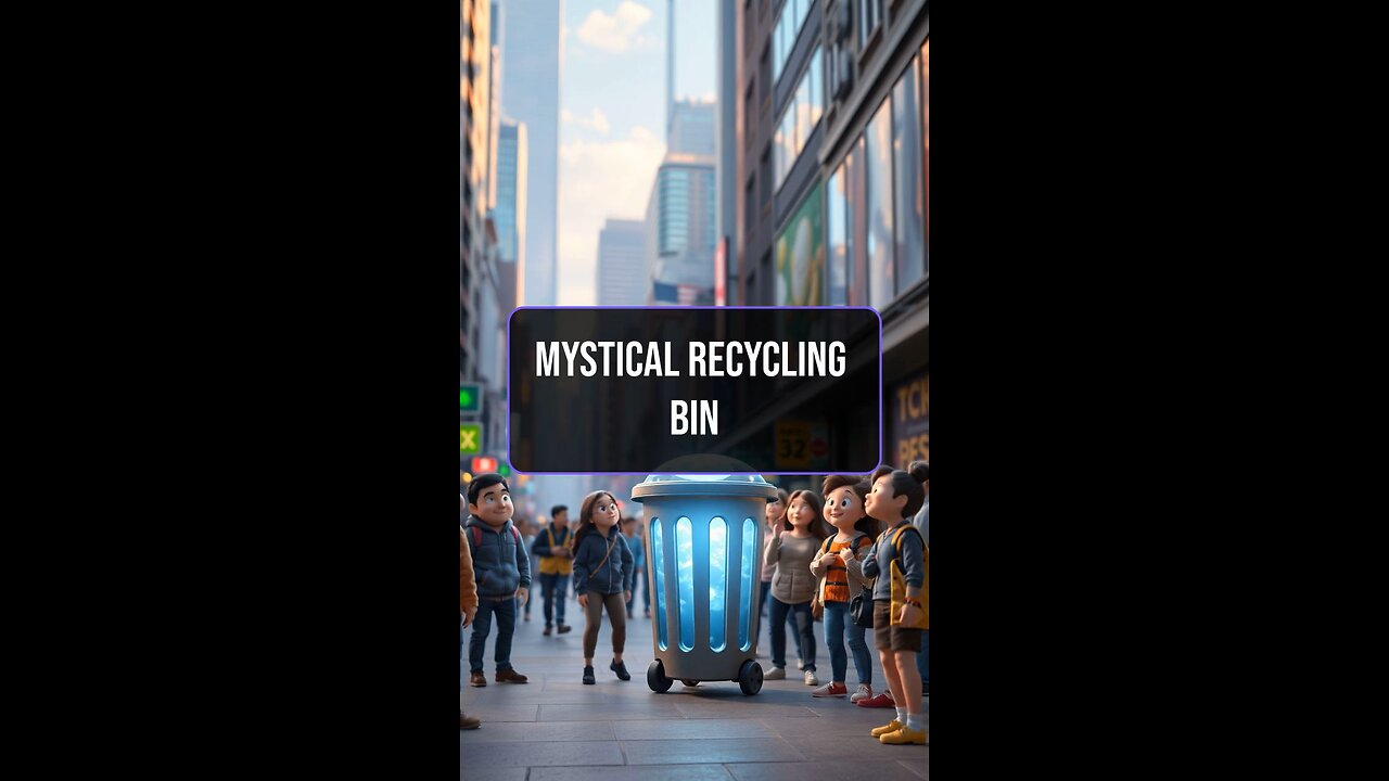 Mystical Recycling Bin