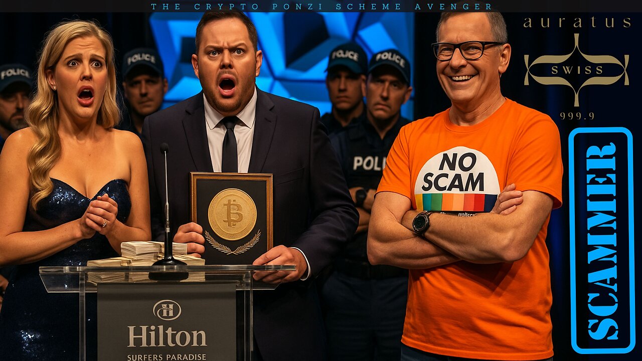 Surfers Paradise Hilton Hosting Scam Conference for Auratus Gold by Martene & Nathan Wallace