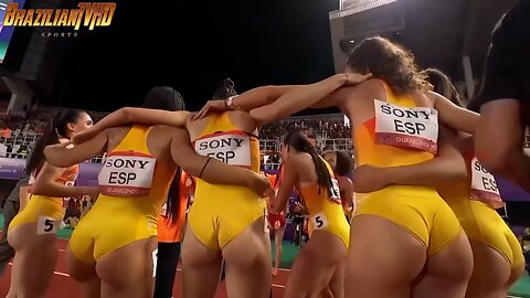 Spain Women's 4x400 Win Gold 2025 World Athletics Relays Guangzhou (4K Better Quality)