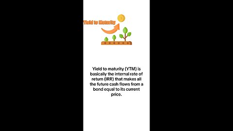 What is Yield to Maturity?