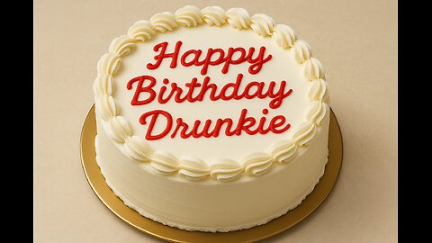 Societal Narcissism - Happy Birthday Drunkie!!!