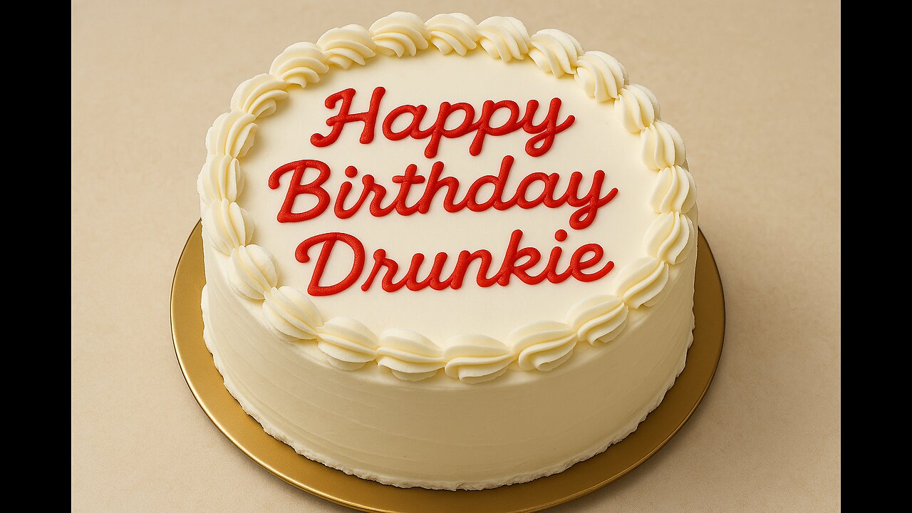 Societal Narcissism - Happy Birthday Drunkie!!!