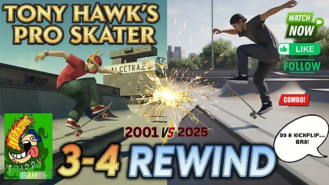 TONY HAWK's PRO SKATER 3-4 REWIND