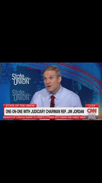 Jim Jordan Puts Dana Bash in Her Place Over Venezuela