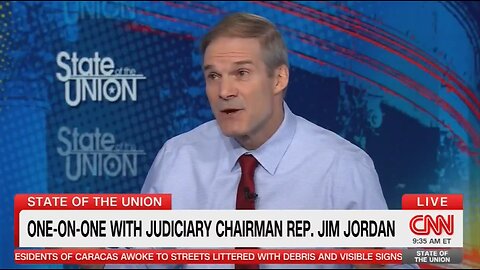 Jim Jordan Puts Dana Bash in Her Place Over Venezuela