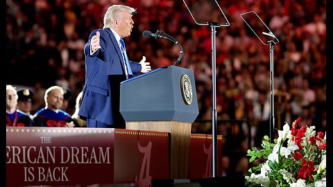 President Trump Delivers Remarks at the University of Alabama Commencement