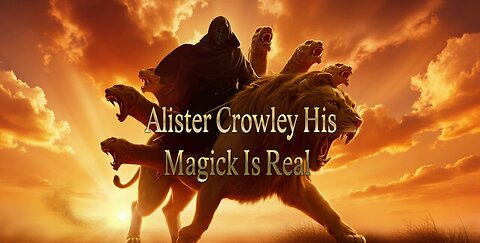 Alister Crowley " HIS MAGICK IS REAL" CAKES & GOLD- PROMO
