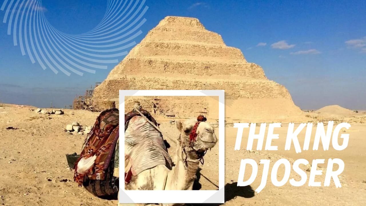 King Djoser... Master of the First Architectural Revolution!✨✨