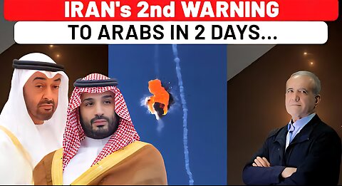 Iran Warns Arabs Again - 2nd Angry Message In 2 Days As Israel's Arab Neighbour Shoots Tehran Drones