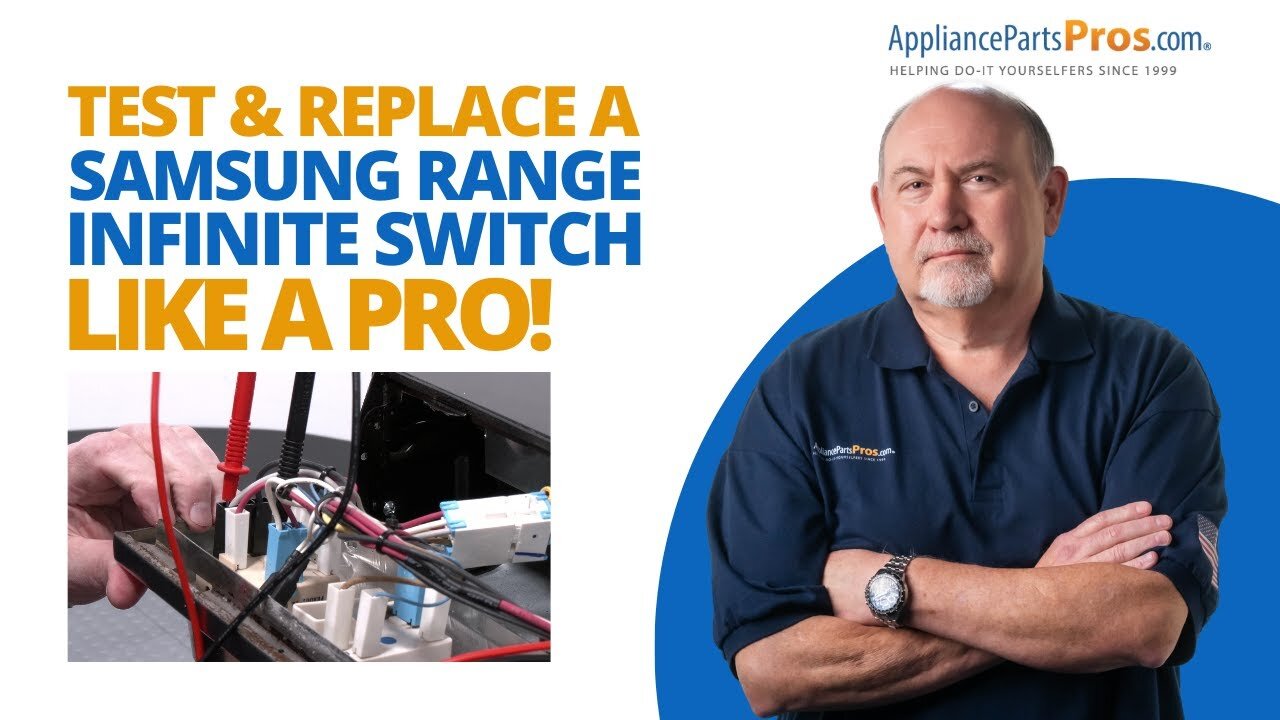 You Won't Believe How EASY It Is To Replace A Samsung Range Infinite Switch