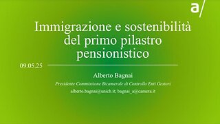 🔴 On. Prof. Alberto Bagnai: "Immigrazione e sostenibilità del primo pilastro pensionistico"